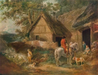 En pojke anställd Burning The Weeds, 1799
