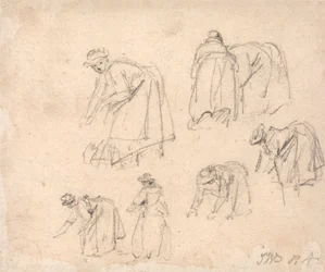 Figurstudier: Kvinnor som arbetar