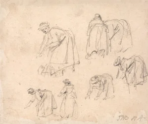 Figur Studier: Arbetande kvinnor