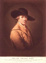 Joseph Wright of Derby av James Ward (1769-1859), 1807 (mezzotint)