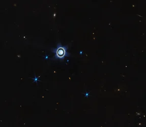 Uranus (NIRCam Compass Image) Omärkt
