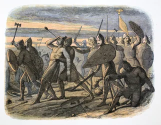 Kung Harolds död, slaget vid Hastings, 1066 1864