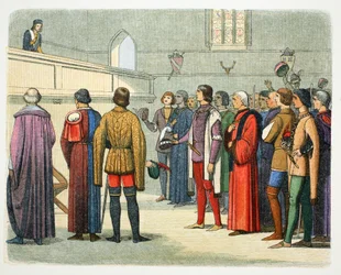 Richard, hertig av Gloucester inbjuden att anta kronan, 1483 1864