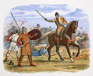 Robert, hertig av Normandie, tillfångatagen i slaget vid Tinchebraye, Normandie, 1106 1864