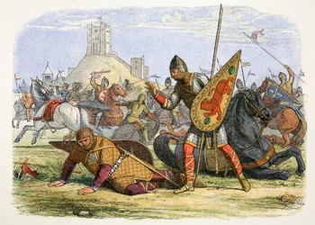 Robert sårade sin far, kung William I, Normandie, 1079 1864