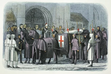 Kroppen av Richard II fördes till St Paul