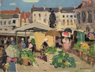 Marknadsscen