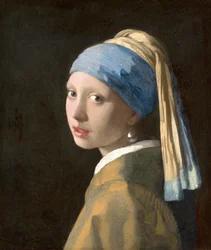 Girl with a Pearl Earring, c.1665-6 (olja på duk)