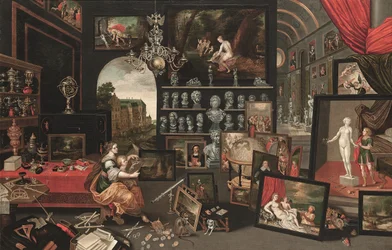 Allegory of Sight (olja på duk)