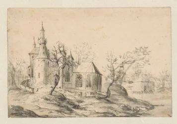 Kyrka på en kulle