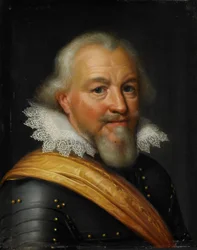 Porträtt av greve Jan VII av Nassau-Siegen, känd som de Middelste