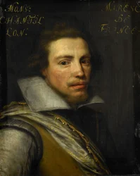 Porträtt av Gaspard de Coligny III, greve av Châtillon sur Loing