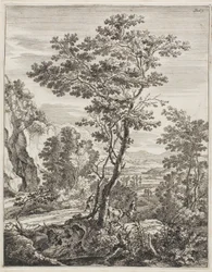 Det stora trädet, från Upright Italian Landscapes