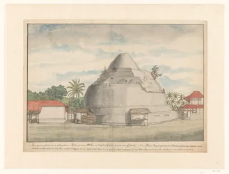 Kalyani stupa på Ceylon