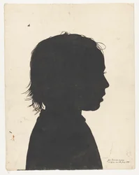 Silhouetportret Jan Brandes junior