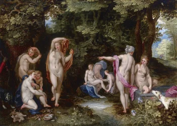 Diana och Actaeon