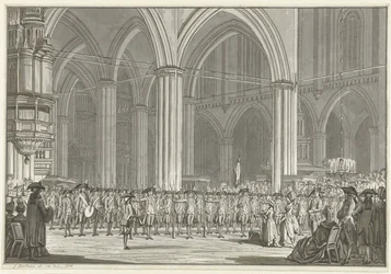 Pro Patria Society i den nya kyrkan, 1786