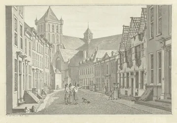 Ruin av Lucas van Stevenincks hus i Middelburg, 1787