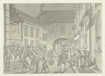 L.P. fördes från spegeln till fängelseporten, 1795