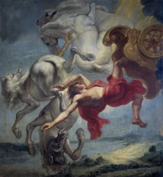 Phaetons fall, slutet av 1600-talet.