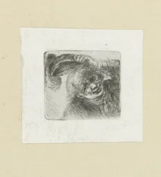 lachende man The Compleat Work of Etchings av John Chalon / Oeuvre Complette des Eaux Fortes av Jean Chalon (serietitel)