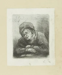 Lezende man lyser The Compleat Work of Etchings av John Chalon / Oeuvre Complette des Eaux Fortes av Jean Chalon (serietitel)