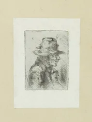 Man sätter hög hoed, till rätt The Compleat Work of Etchings av John Chalon / Oeuvre Complette des Eaux Fortes av Jean Chalon (serietitel)