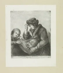 Mamma blir snäll till kat The Compleat Work of Etchings av John Chalon / Oeuvre Complette des Eaux Fortes av Jean Chalon (serietitel)