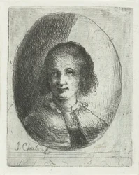Porträtt av Christina Chalon