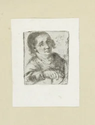 Volwassen man sätter stok The Compleat Work of Etchings av John Chalon / Oeuvre Complette des Eaux Fortes av Jean Chalon (serietitel)
