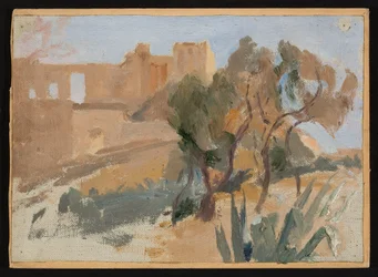 Aten - Propyléerna på Akropolis. Från en resa till Grekland