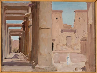 Tempel. Från en resa till Egypten