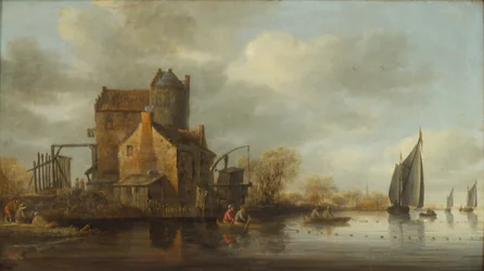 Holländsk flodutsikt