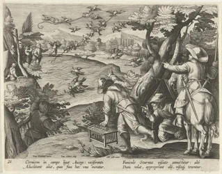 Jacht op kraaien en spreeuwen Jachttaferelen (serietitel) Jakten på vilt, fågel och fisk i Bestiary (serietitel)