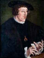 Kejsar Ferdinand I, ca 1530-1531 (olja på trä)