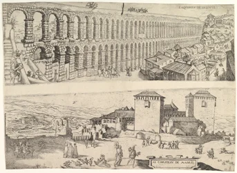 Akvedukten i Segovia och Madrids slott, 1500-1599.