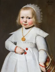 Porträtt av en tvåårig flicka, 1636