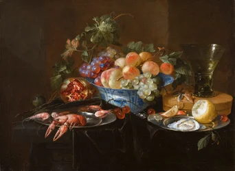 Stilleben, omkring 1645