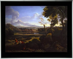 Two Landscapes, odaterad (canvas)