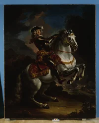 Kurfurst Johann Wilhelm von Pfalz-Neuburg till häst