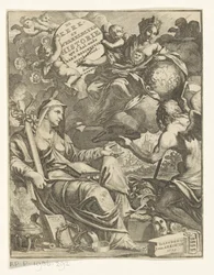 Allegori över kyrka och världshistoria Kyrkan och världshistorien, uyt d