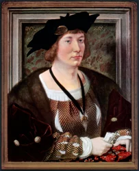 Porträtt av Hendrik III, greve av Nassau-Breda, c1516-1517, 1927