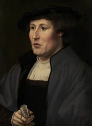 Porträtt av en man, ca. 1520-25.
