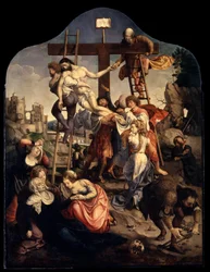 Nedstigningen från korset, c1520.