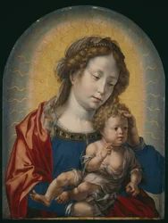 Jungfru och barn, ca. 1520.