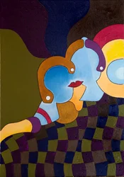 Alone Together, 2007 (olja på duk)