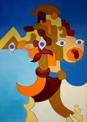 Big Sphinx, 2009 (olja på duk)