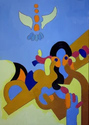 Child Prodigy, 2009 (olja på duk)