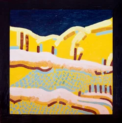 Fata Morgana, 2006 (olja på trä)