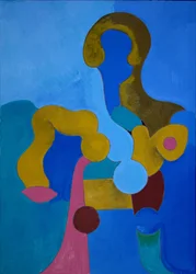Small Sphinx, 2009 (olja på duk)